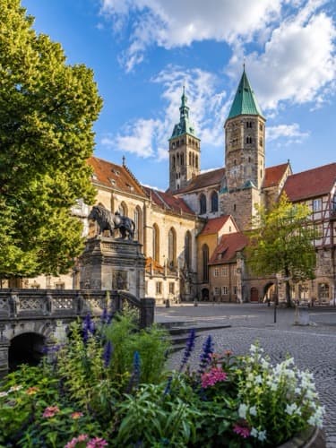 Stadtansicht von Braunschweig