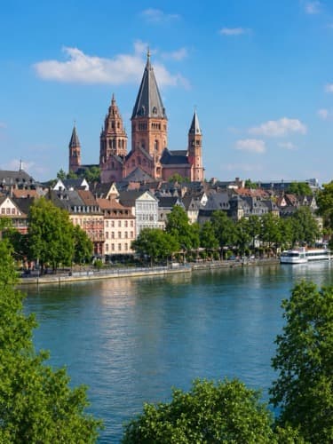 Stadtansicht von Mainz