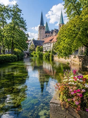 Stadtansicht von Paderborn